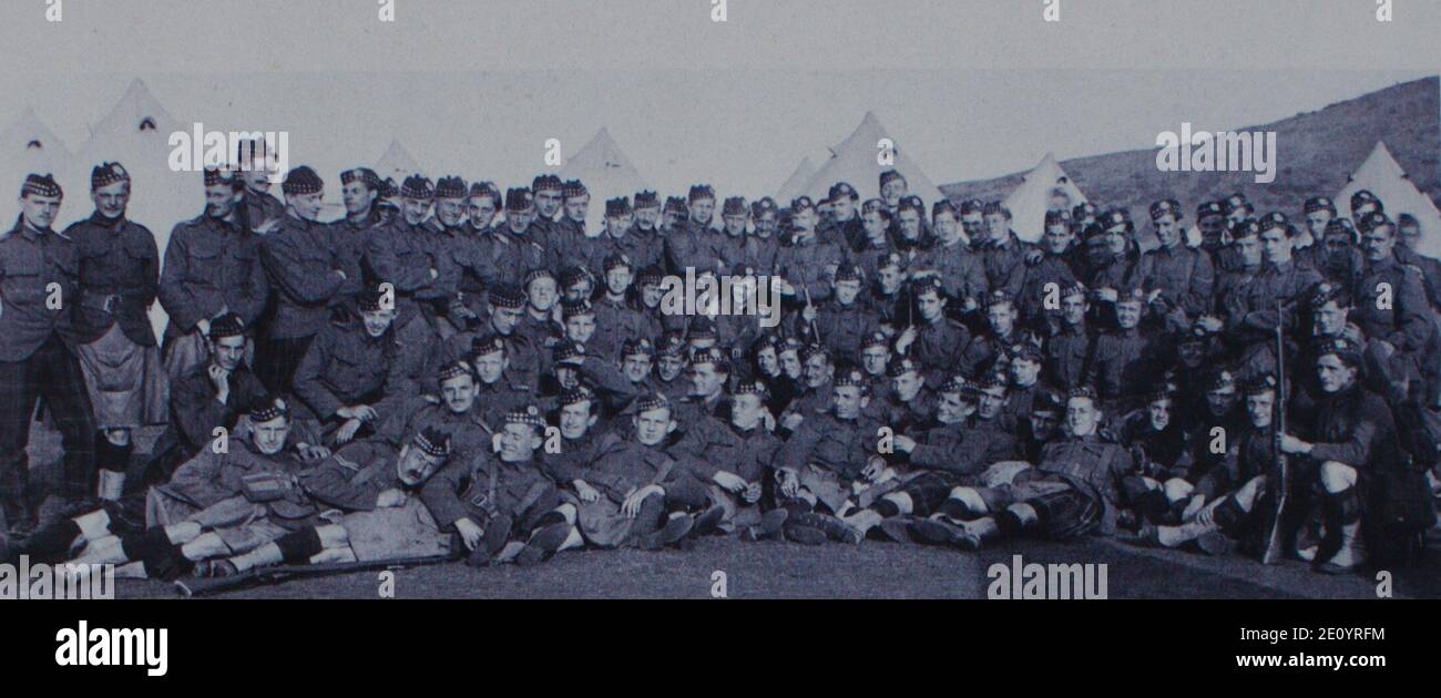 Liverpool Scottish 1914. Stockfoto