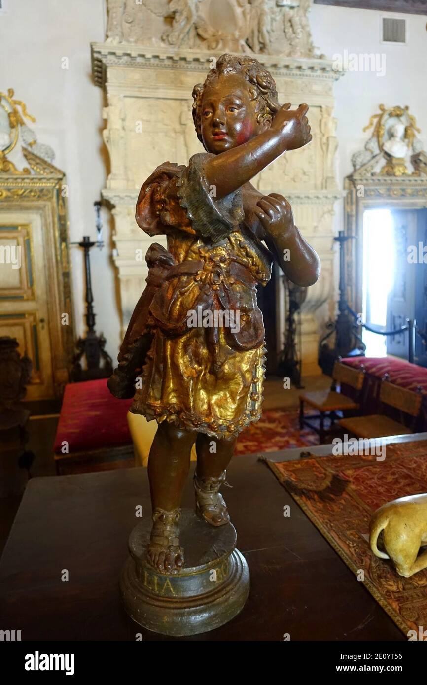 Wohnzimmer Kind 1 von 2 Stockfoto