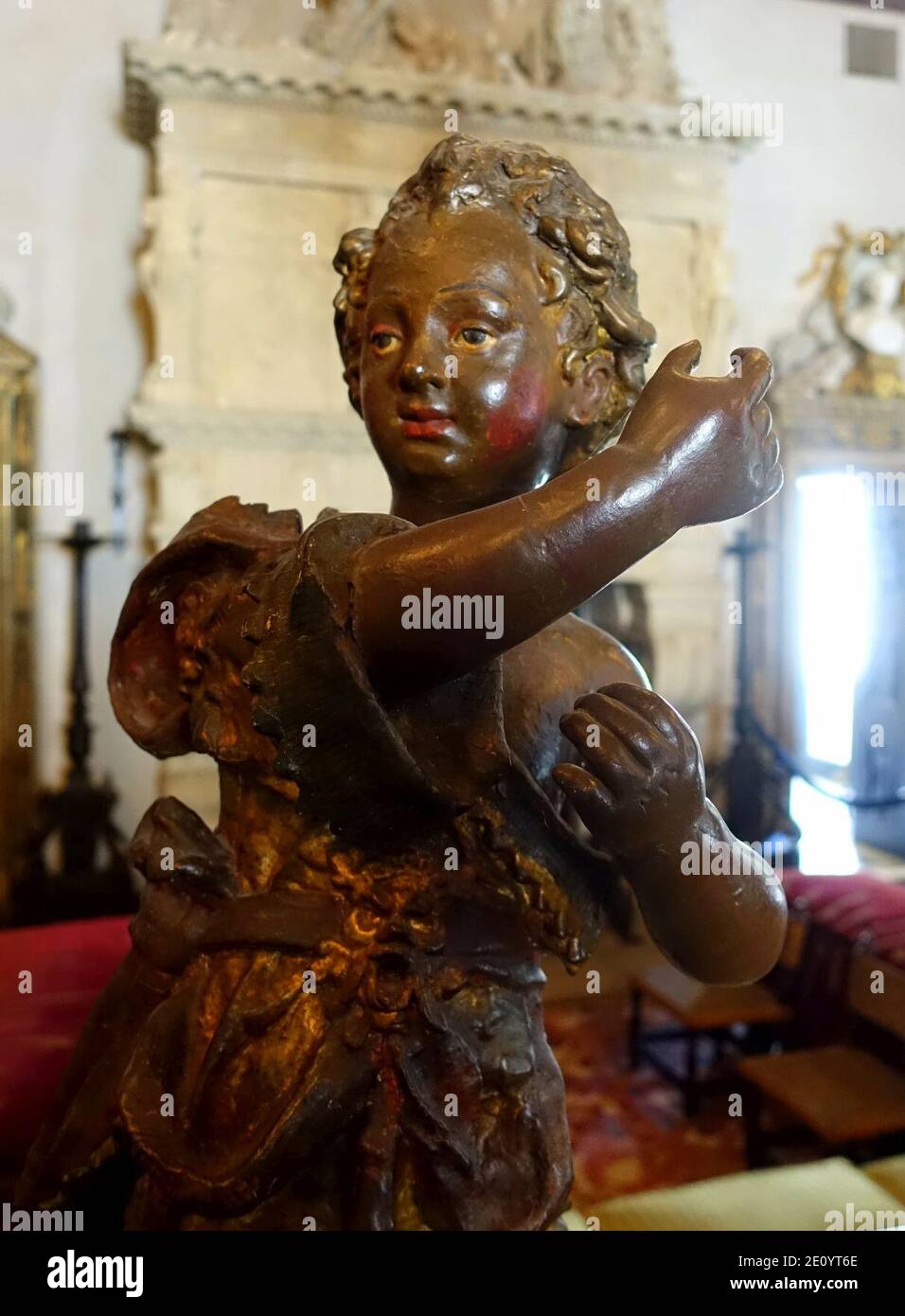 Wohnzimmer Kind 1 von 2 Stockfoto