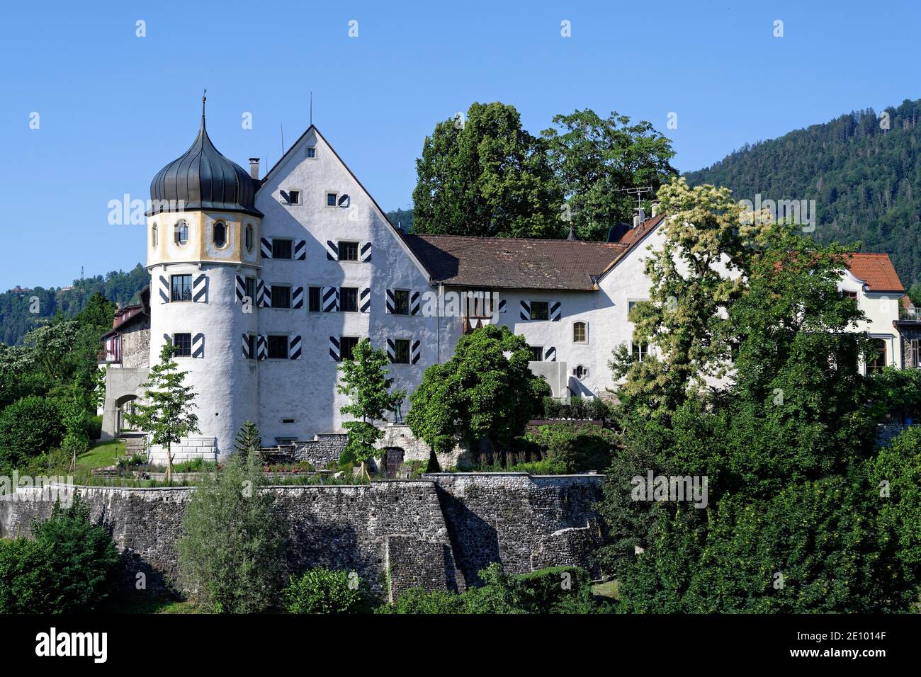 Hotel Deuring Schlössle, Oberstadt, Bregenz, Vorarlberg, Österreich, Europa Stockfoto