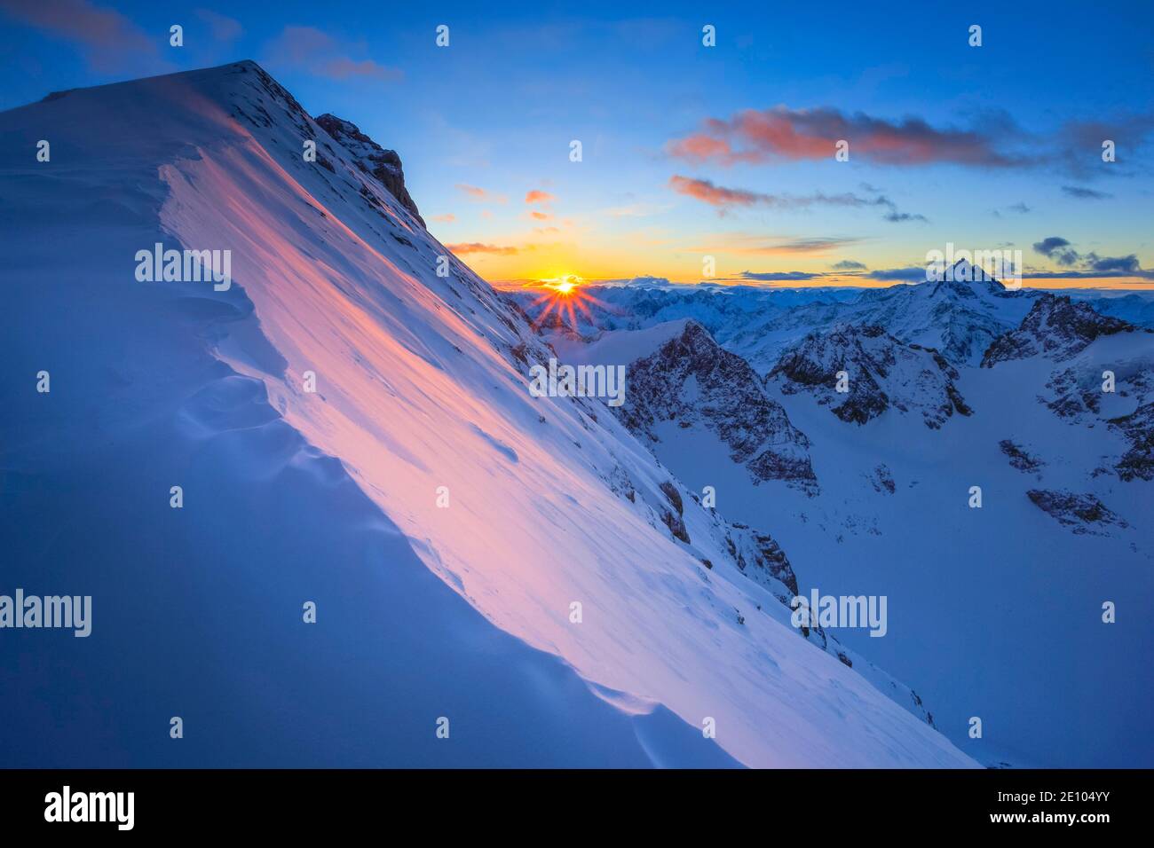 Titlis, Obwalden/Bern, Schweiz, Europa Stockfoto