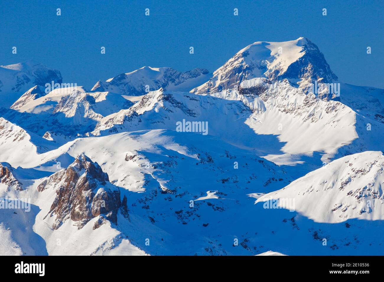 Tödi und Glarner Alpen, Schweiz, Europa Stockfoto