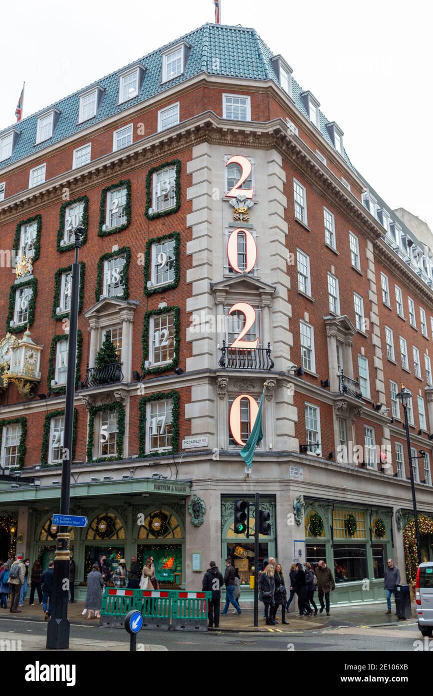 Fortnum and Mason, London Stockfoto Fortnum and Mason, London Stockfoto