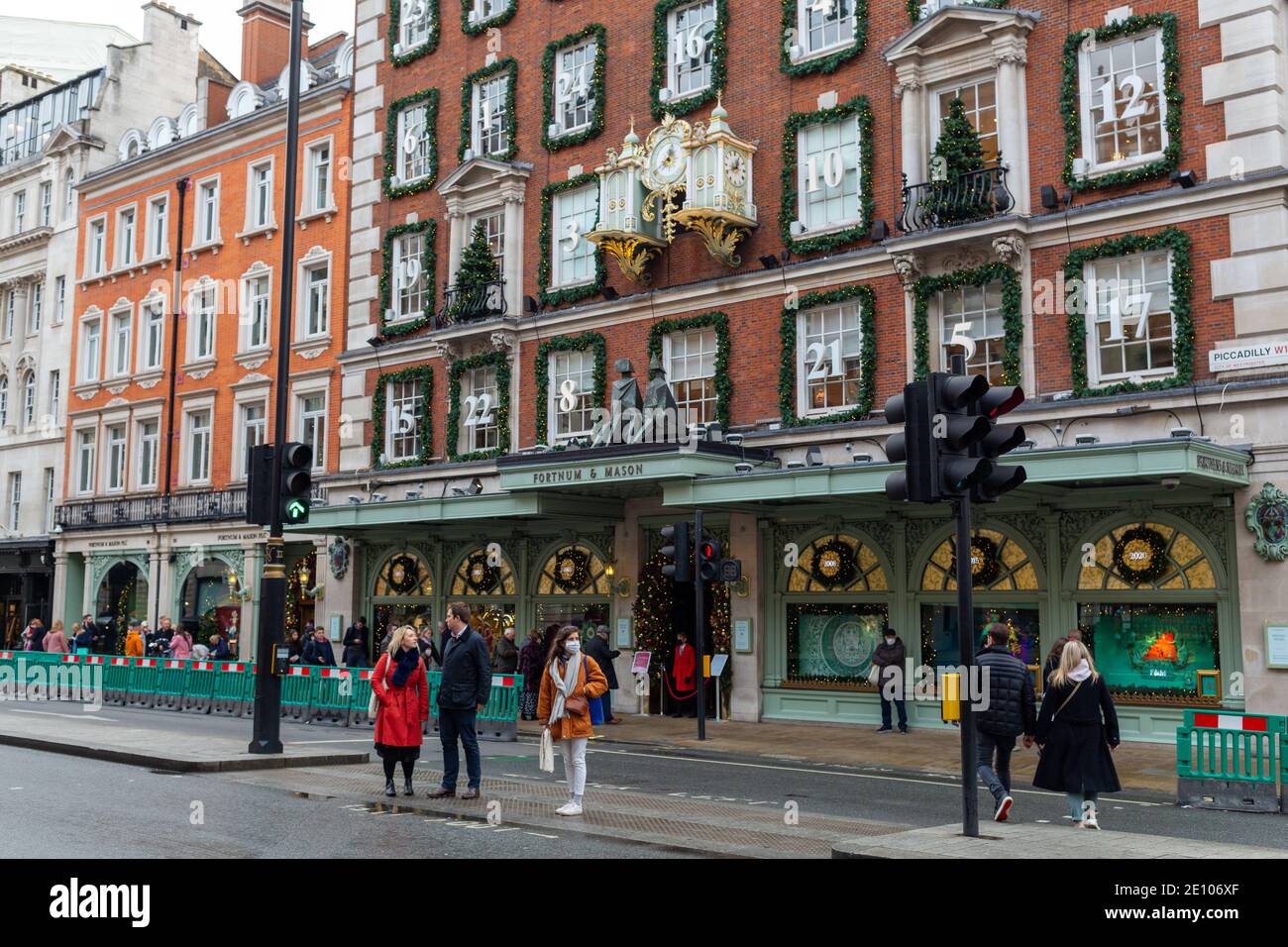 Fortnum und Mason, Piccadilly, London Stockfoto Fortnum und Mason, Piccadilly, London Stockfoto