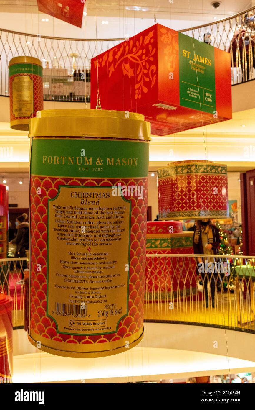 Fortnum and Mason, London Stockfoto Fortnum and Mason, London Stockfoto