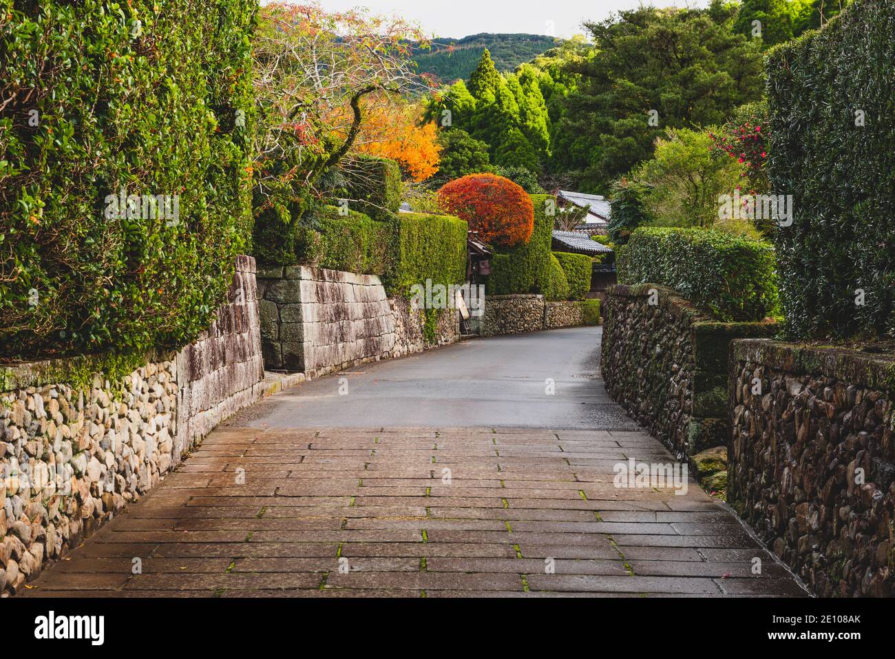 Chiran, Kagoshima, Japan bei der Samurai-Bezirk. Stockfoto