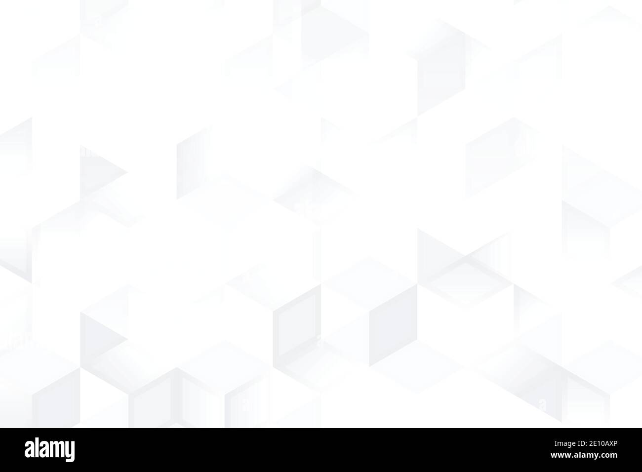 Abstraktes Gradient grau und weiß Muster Design der Technologie Design Vorlage. Überlappung mit geometrischem Elementstil Hintergrund. Illustration Vektor Stock Vektor