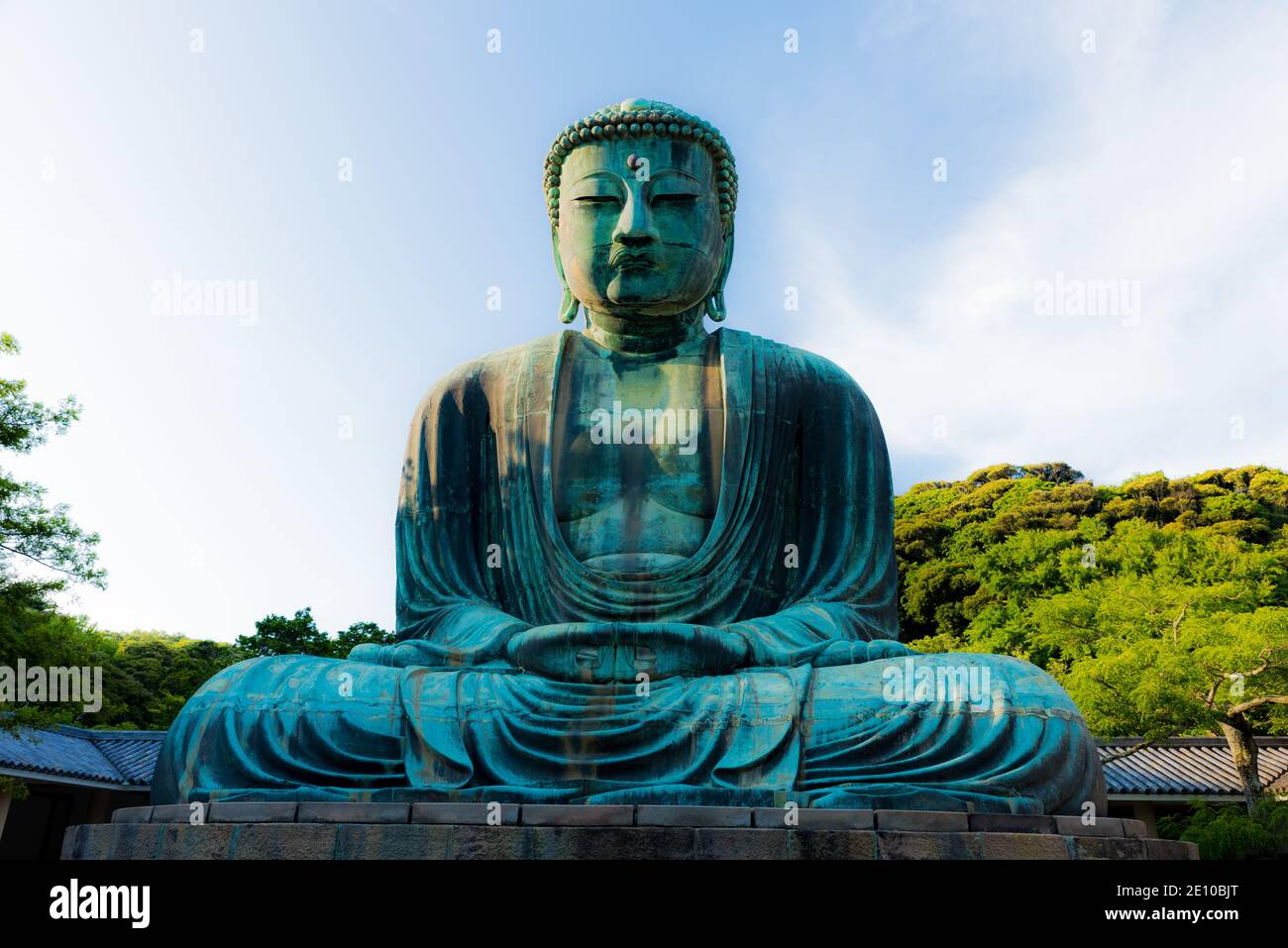 Der riesige Lord Buddha in kamakura japan Stockfoto