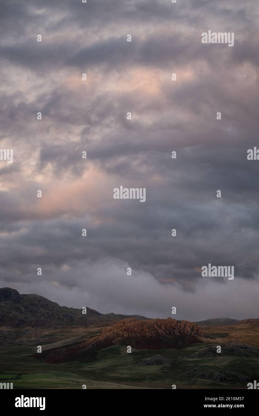Eskdale Valley, Lake District, West Cumbria, England, Großbritannien Stockfoto