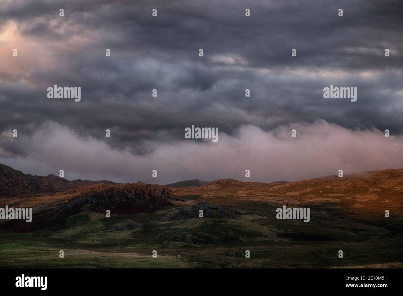 Eskdale Valley, Lake District, West Cumbria, England, Großbritannien Stockfoto