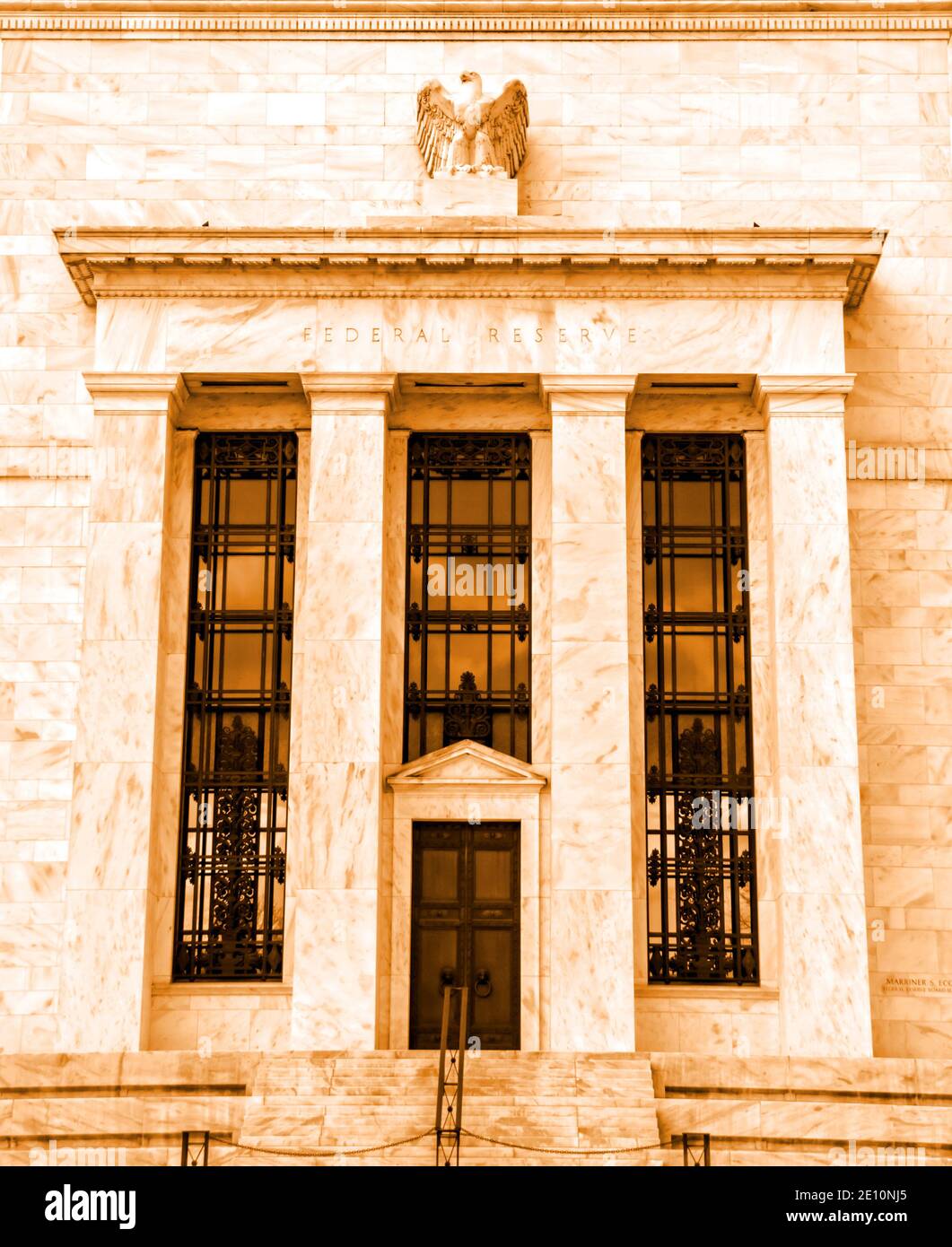 Federal Reserve Building in Washington DC, USA, FED Stockfoto