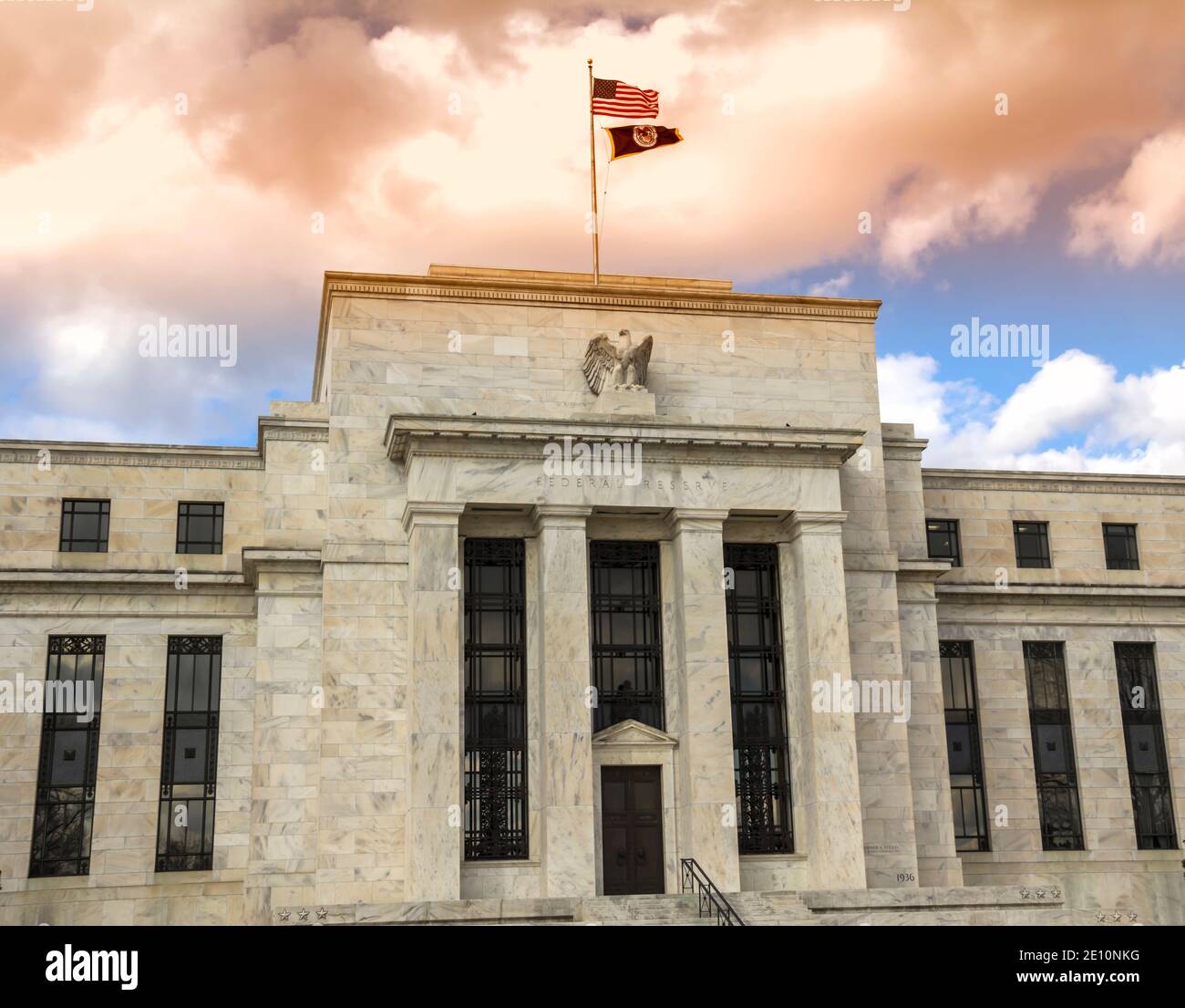 Federal Reserve Building in Washington DC, USA, FED Stockfoto