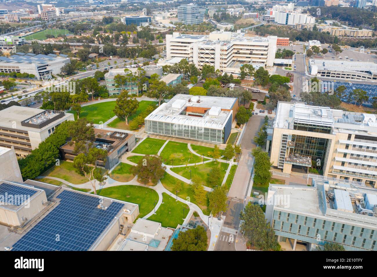 T Denny Sanford Medical Education and Telemedicine Center, UCSD, San Diego, CA, USA Stockfoto