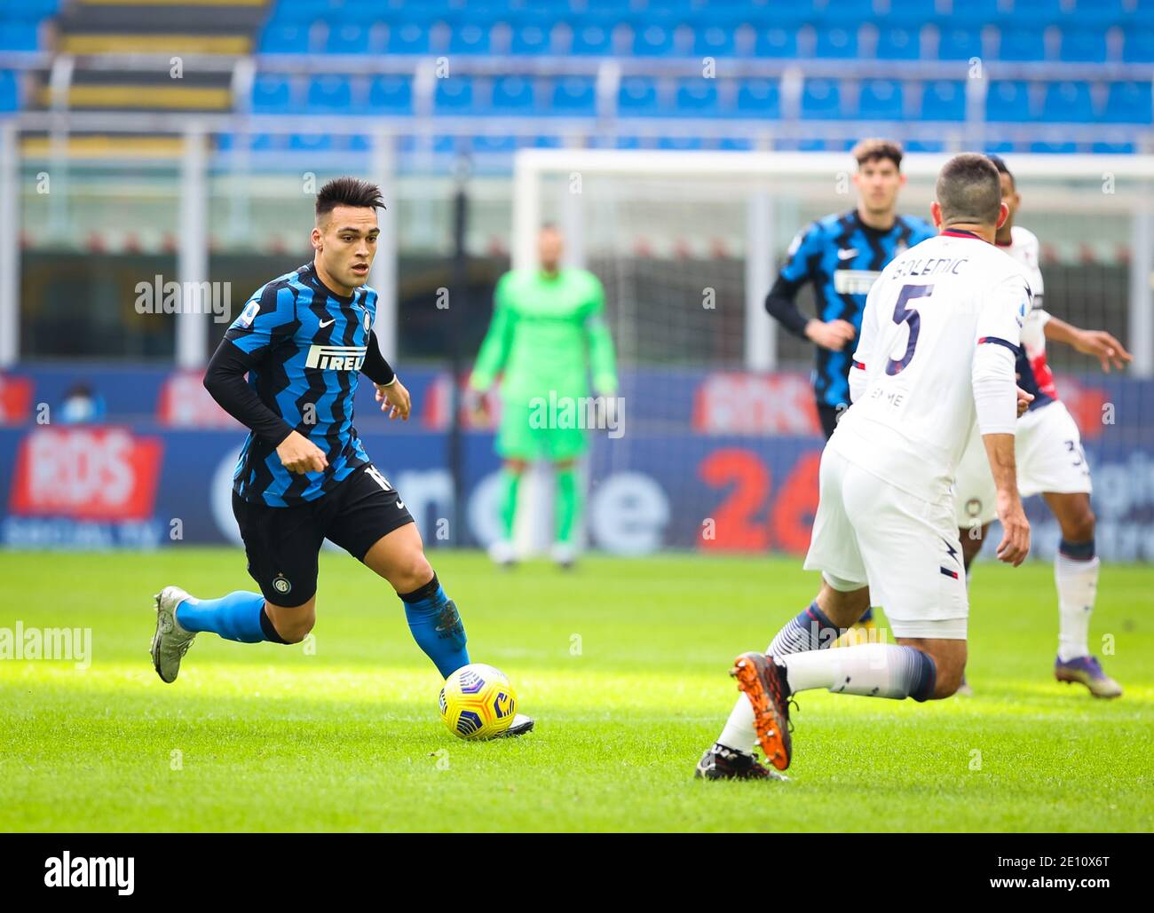 Lautaro Martinez vom FC Internazionale in Aktion während der Serie A