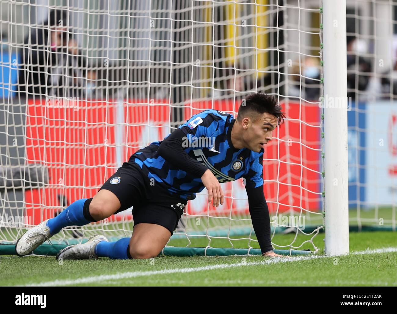 Mailand, Italien. Januar 2021. Romelu Lukaku vom FC Internazionale während der Serie A 2020/21 Fußballspiel zwischen FC Internazionale und FC Crotone im San Siro Stadion, Mailand, Italien am 03. Januar 2021 - Foto FCI/Fabrizio Carabelli/LM Credit: Fabrizio Carabelli/LPS/ZUMA Wire/Alamy Live News Stockfoto