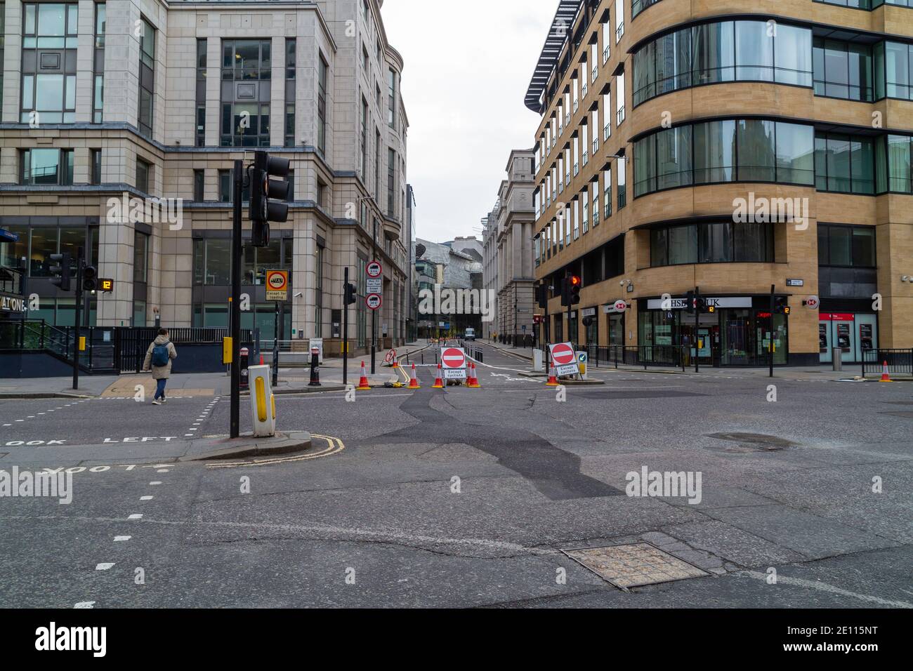 HSBC Wormwood Street, London Stockfoto