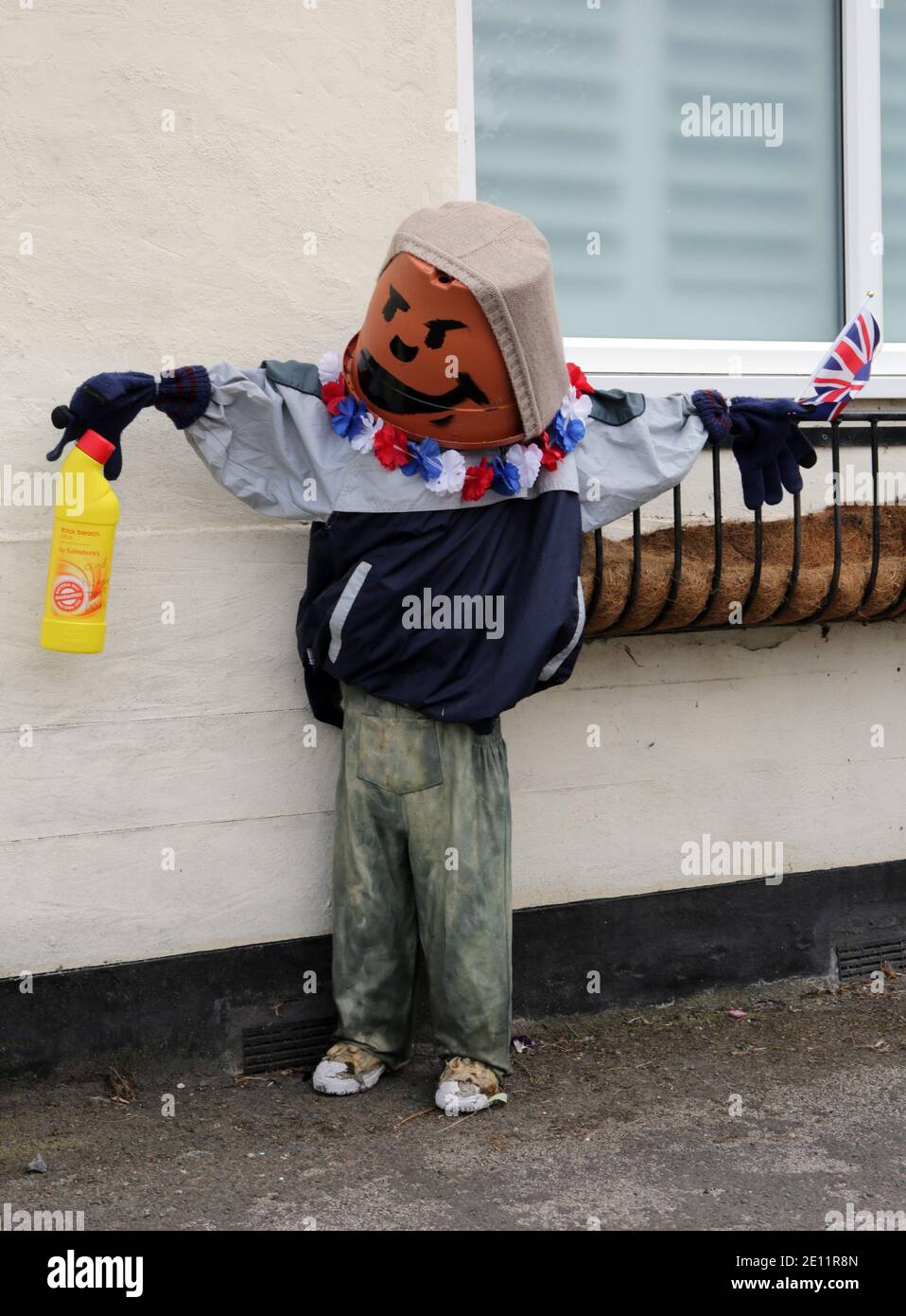 Goostrey Scarecrow Festival Stockfoto