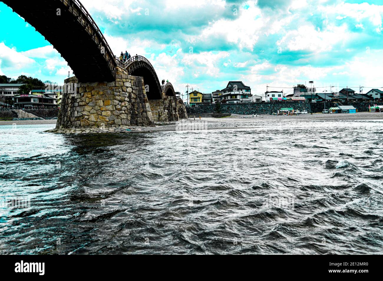 Kintai Bridge Stockfoto