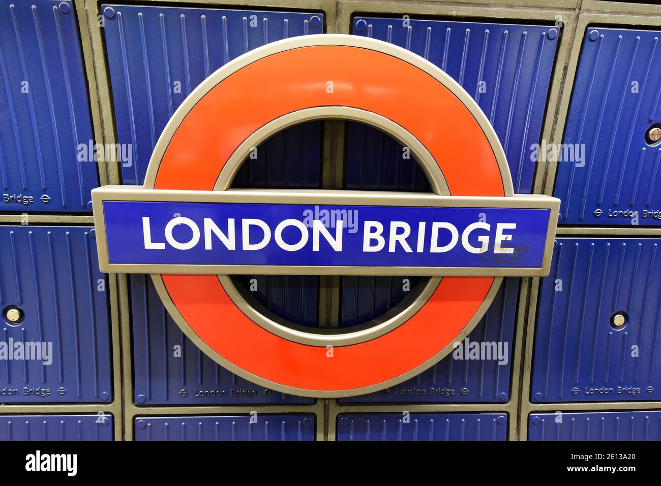 London, Großbritannien. September 2019. London Bridge Underground Station Credit: Waltraud Grubitzsch/dpa-Zentralbild/ZB/dpa/Alamy Live News Stockfoto
