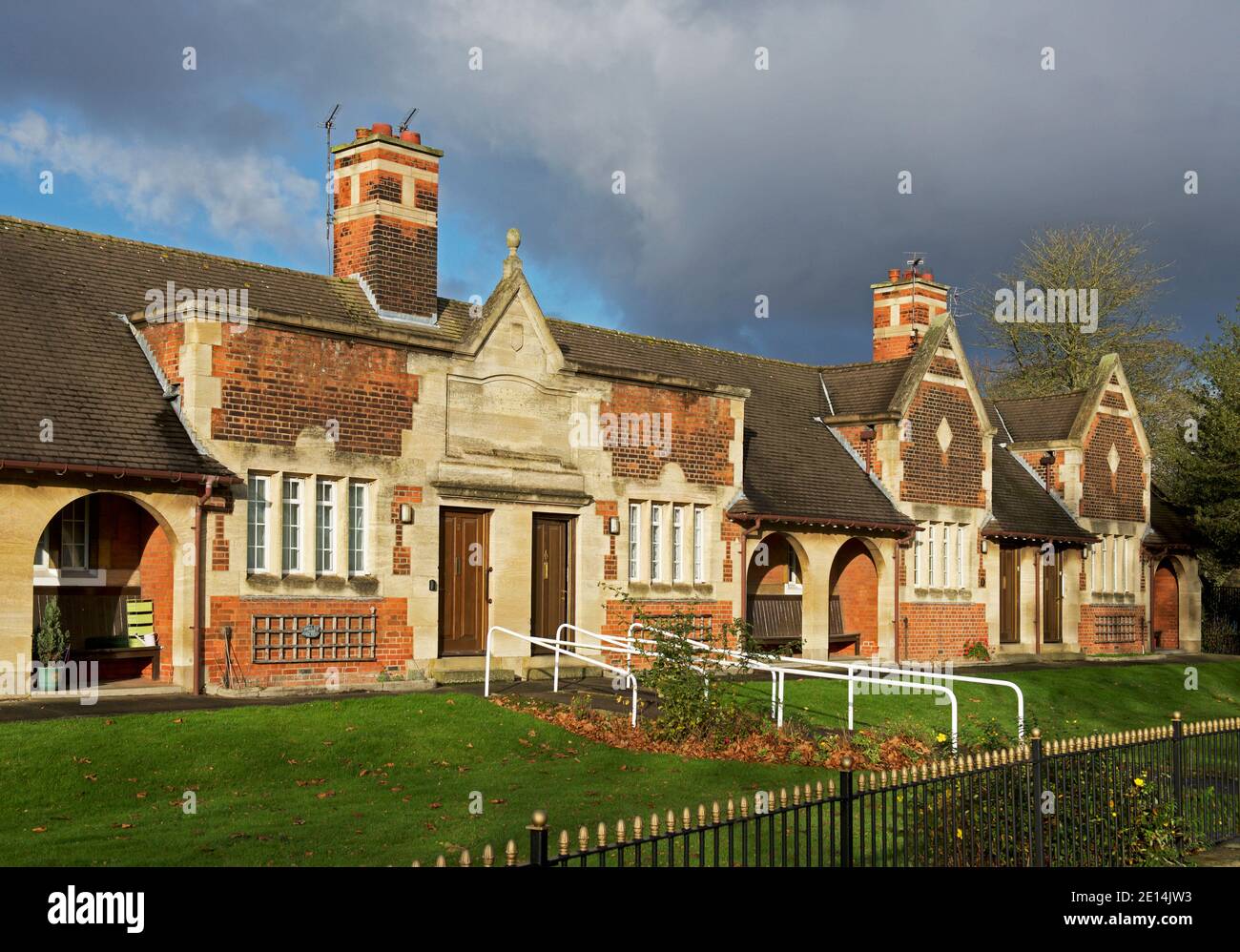 Pickering Almshouses in Hull, East Yorkshire, Humberside, England Großbritannien Stockfoto