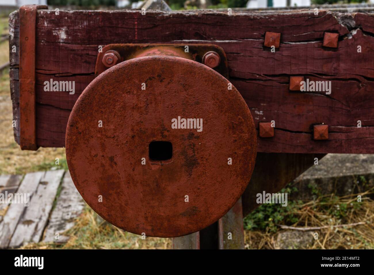 Bahnhof Beirã, Marvão, Alentejo, Portugal Stockfoto