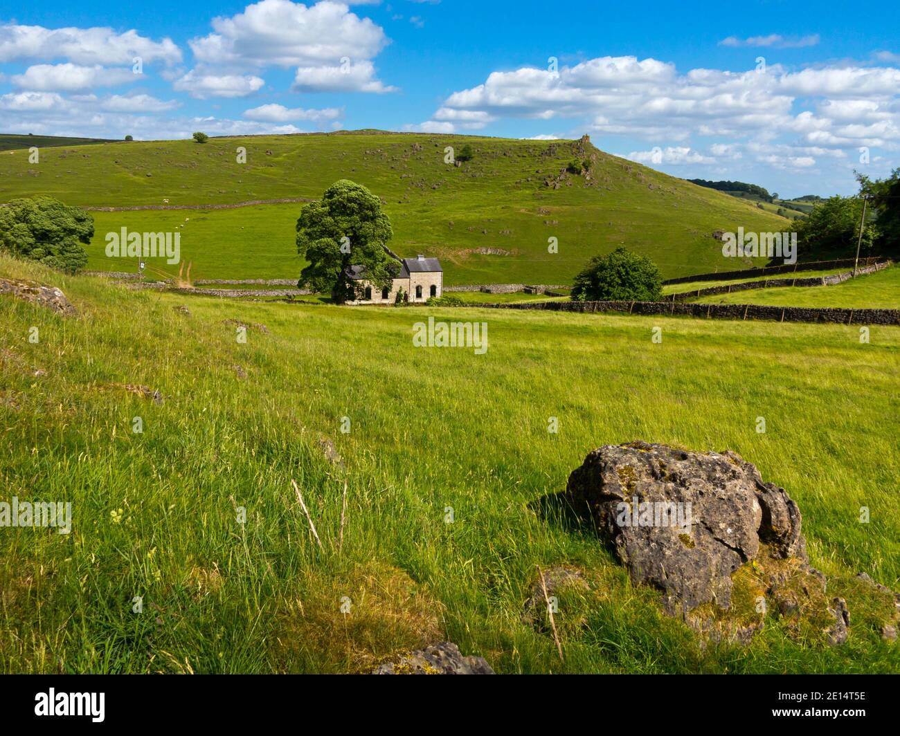Roystone Grange Pump House in Roystone Rocks in der Nähe von Parwich in The Peak District National Park Derbyshire Dales England Stockfoto