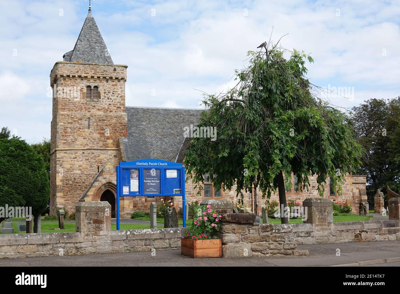 Aberlady Parish Church, East Lothian Stockfoto