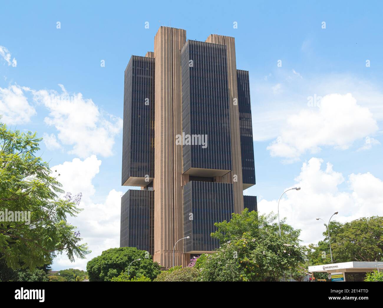Zentralbank von Brasilien ( Banco Central do Brasil - BACEN ). Stockfoto