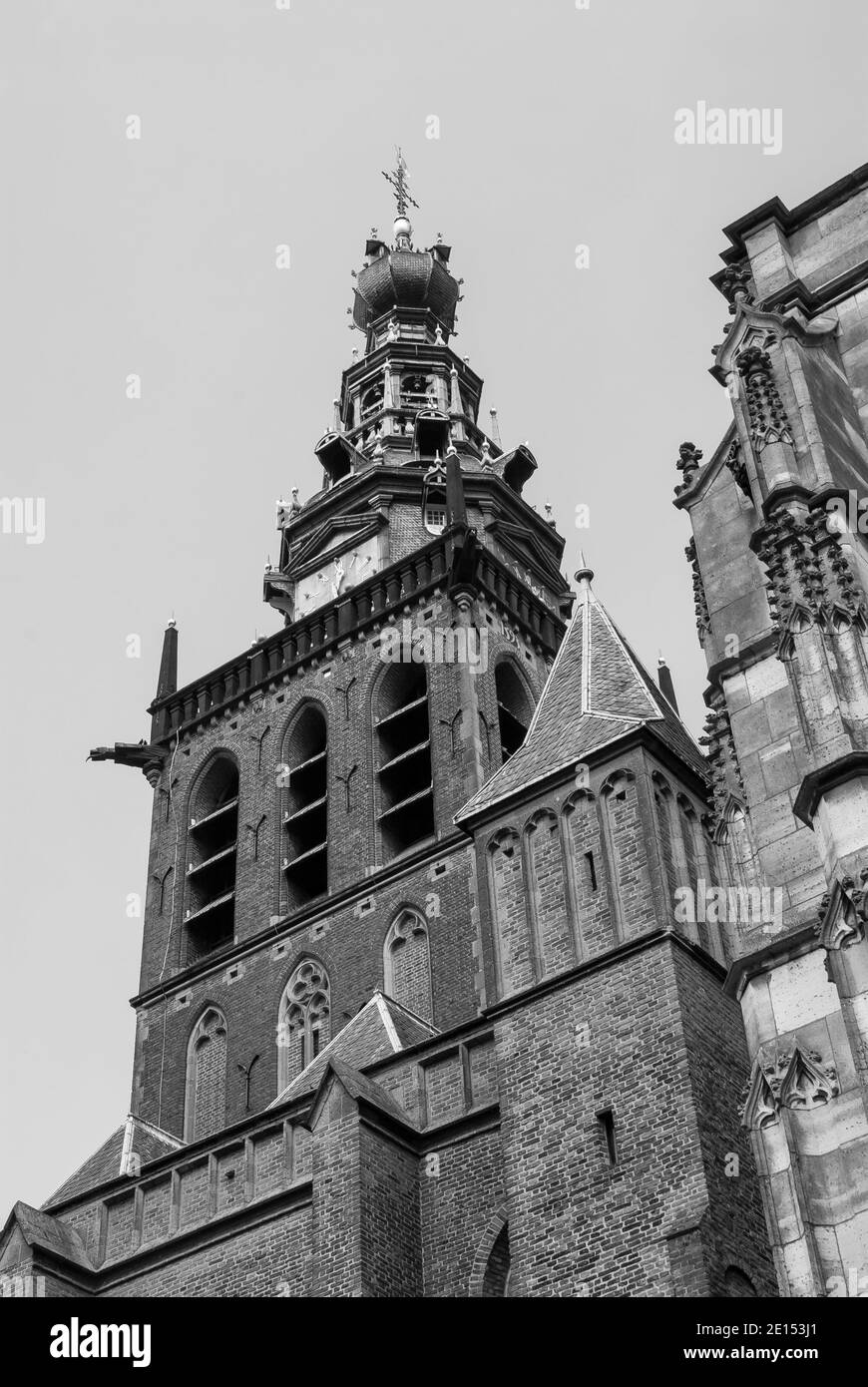 Kirchturm in Nijmegen, Holland Stockfoto
