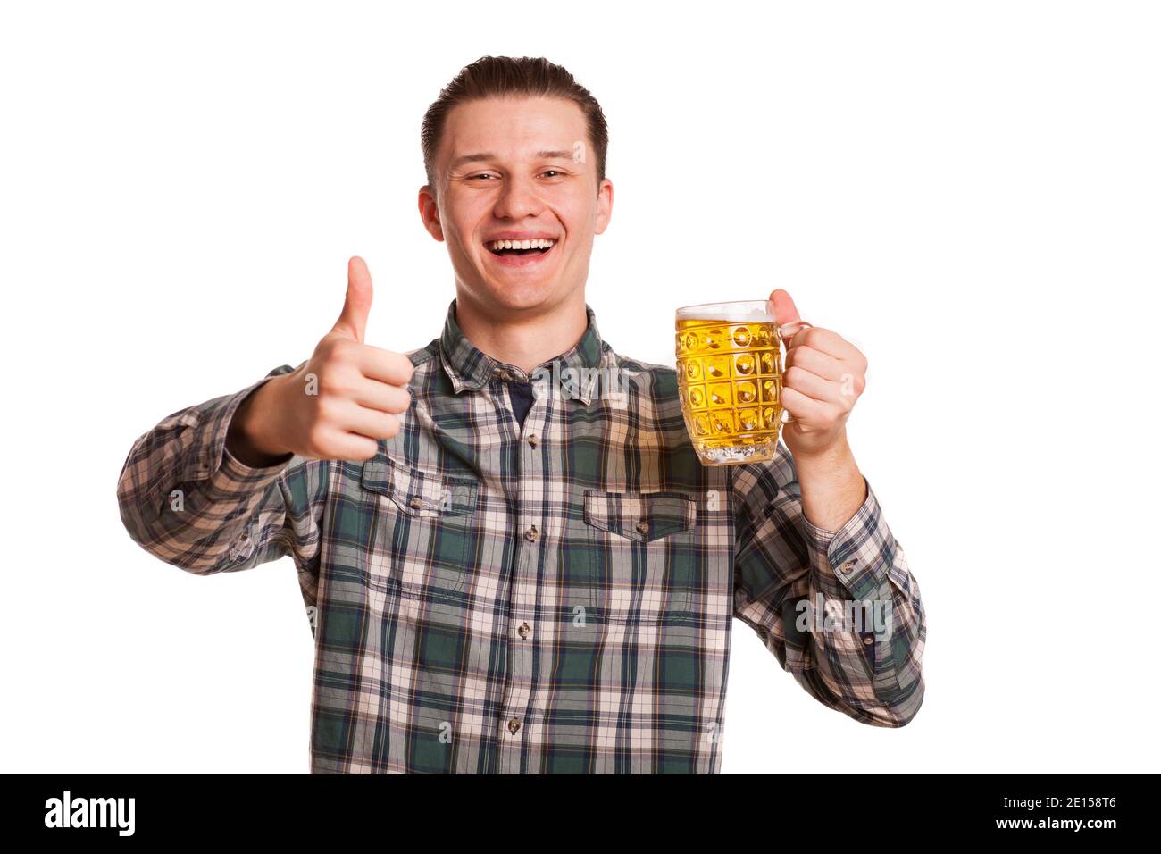 Bier Daumen Hoch Stockfotos Und Bilder Kaufen Alamy