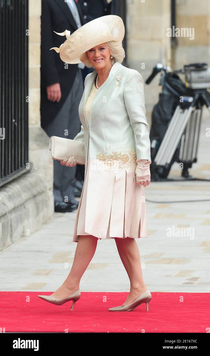Prinz Charles, der Prinz von Wales und Camilla Herzogin von Cornwall kommen in Westminster Abbey zur Hochzeit von Prinz William mit Kate Middleton, in London, Großbritannien, am 29. April 2011 an. Foto von Frederic Nebinger/ABACAPRESS.COM Stockfoto