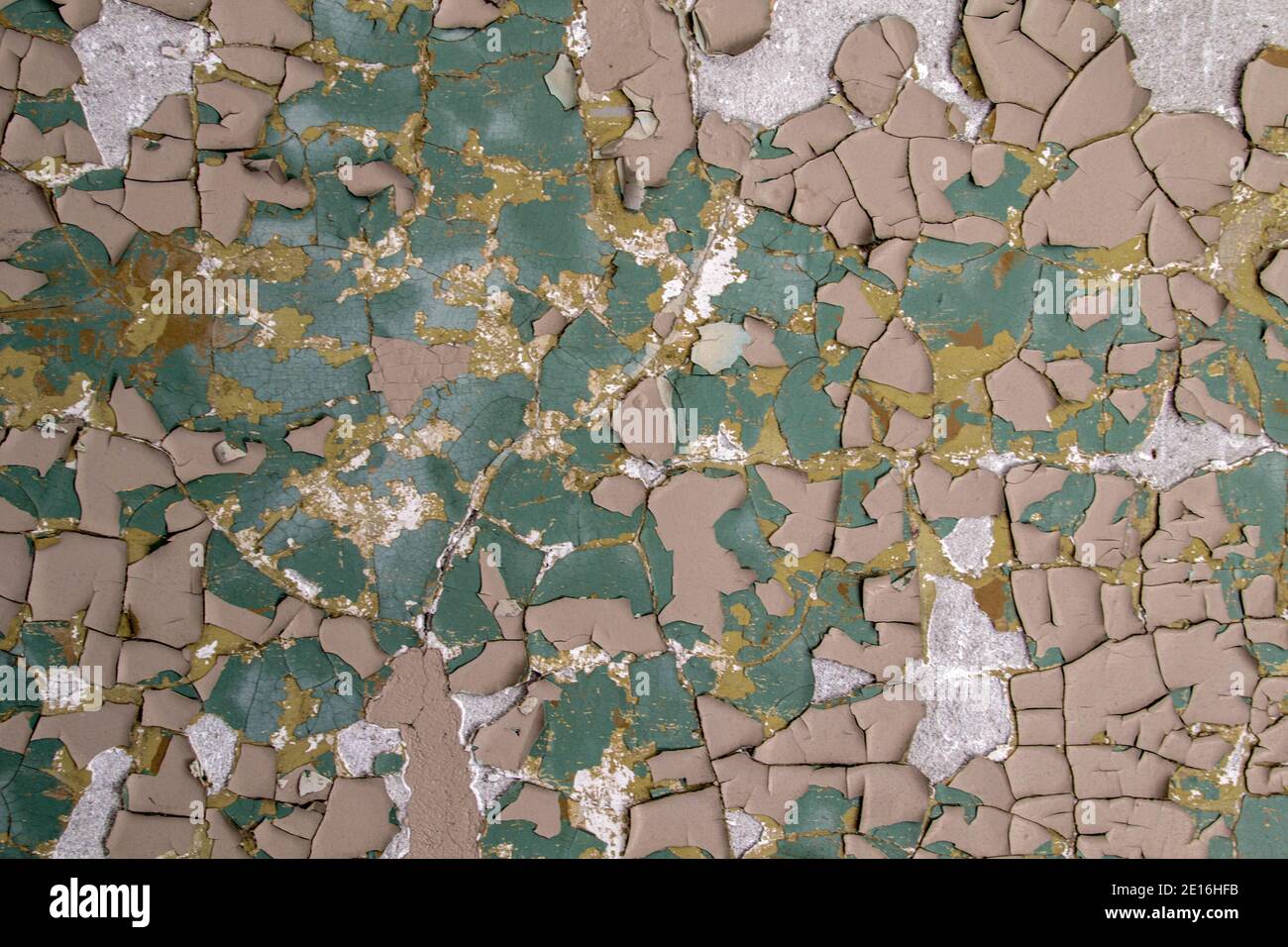 Strukturierter Grunge-Wandhintergrund in horizontaler Ausrichtung. Stockfoto