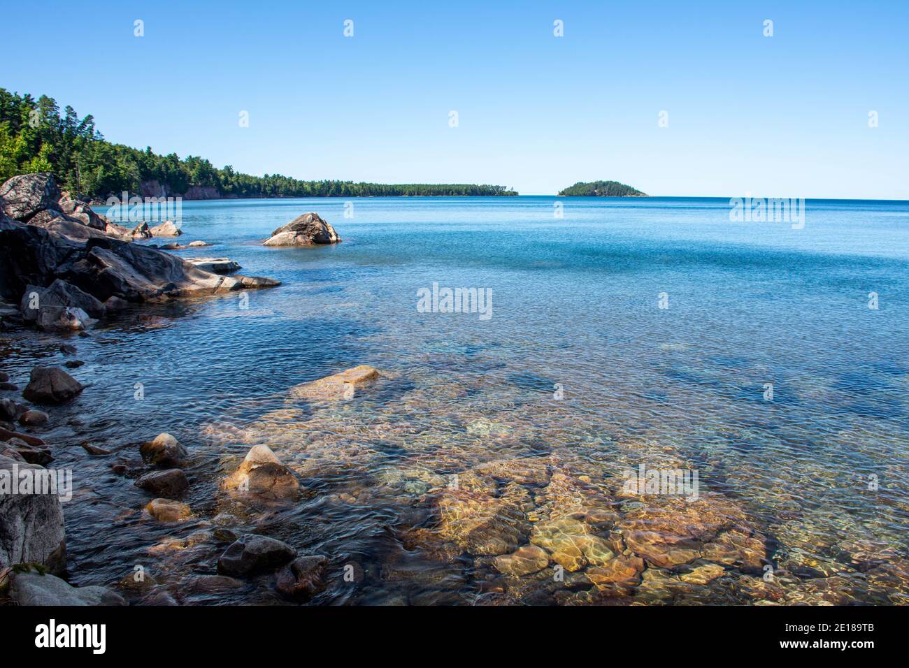 Michigan Sommer Road Trip Stockfoto