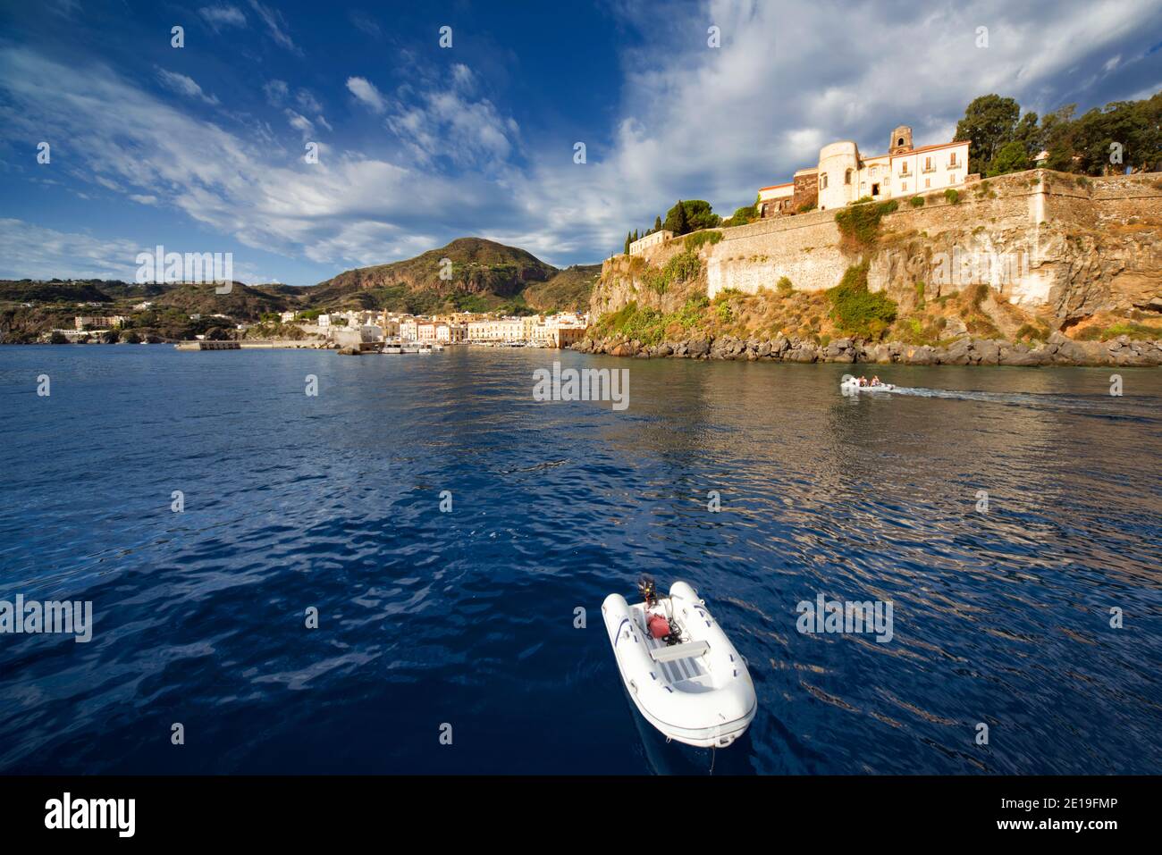 Lipari, Äolische Inseln (Isole Eolie), Sizilien Stockfoto