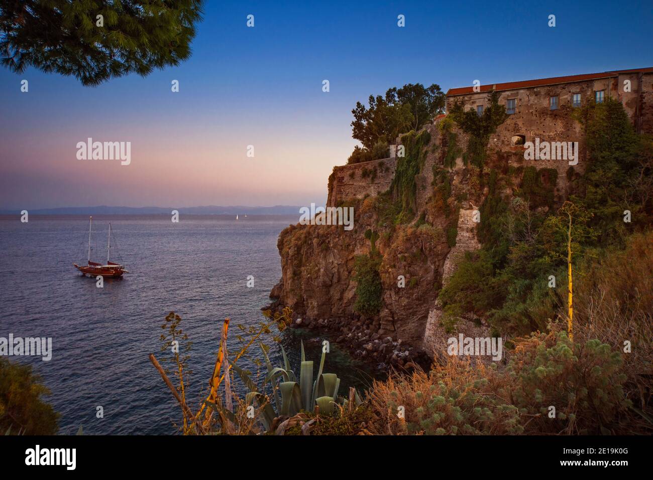 Lipari, Äolische Inseln (Isole Eolie), Sizilien Stockfoto