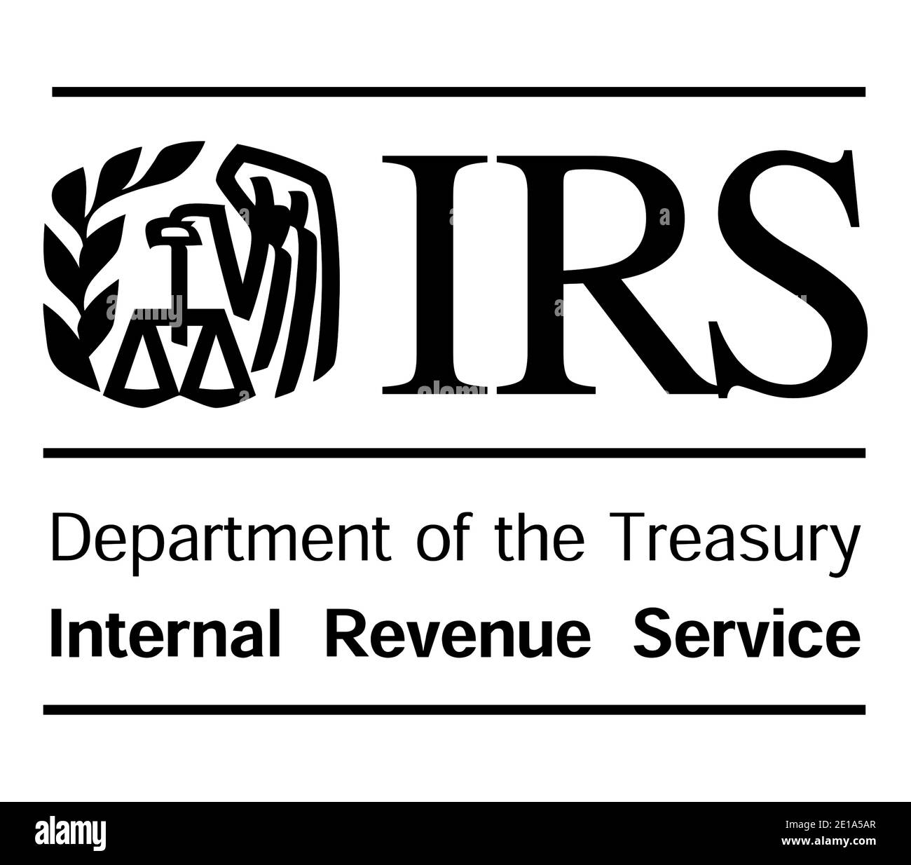 IRS Internal Revenue Service Stockfoto