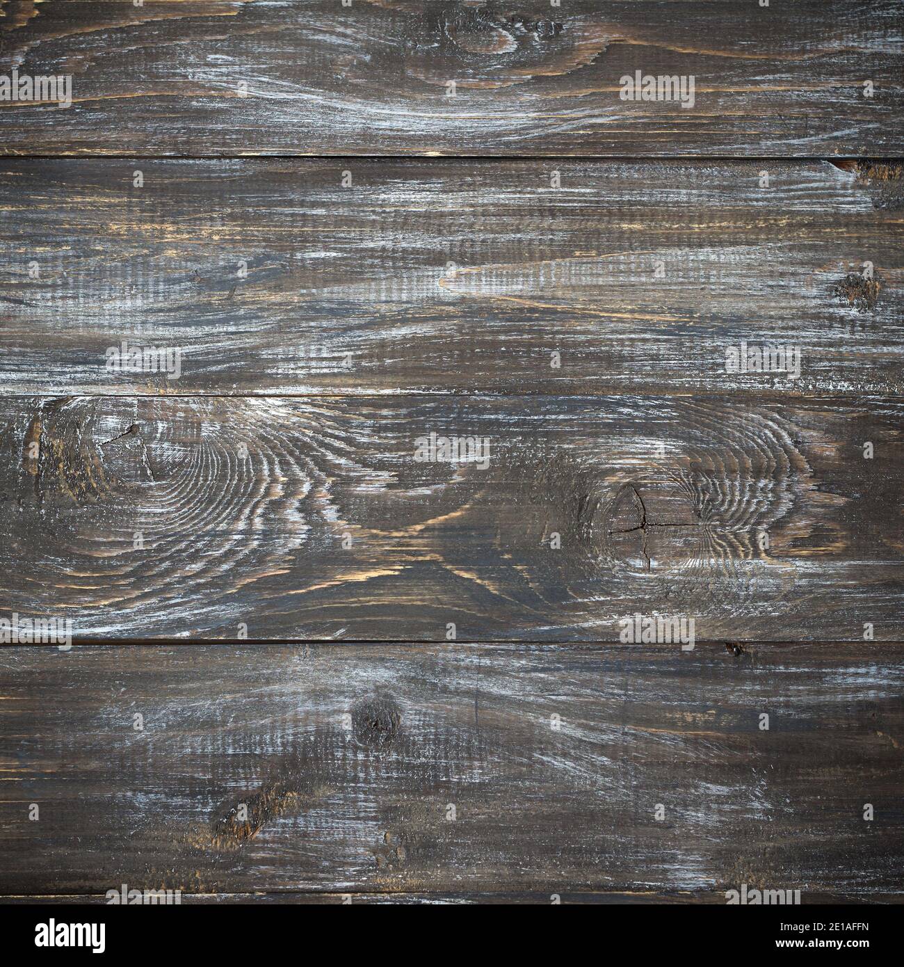 Shabby Holzhintergrund oder Textur. Teil der Wand oder Tisch. Rustikalen Stil. Blick von oben. Quadrat Stockfoto