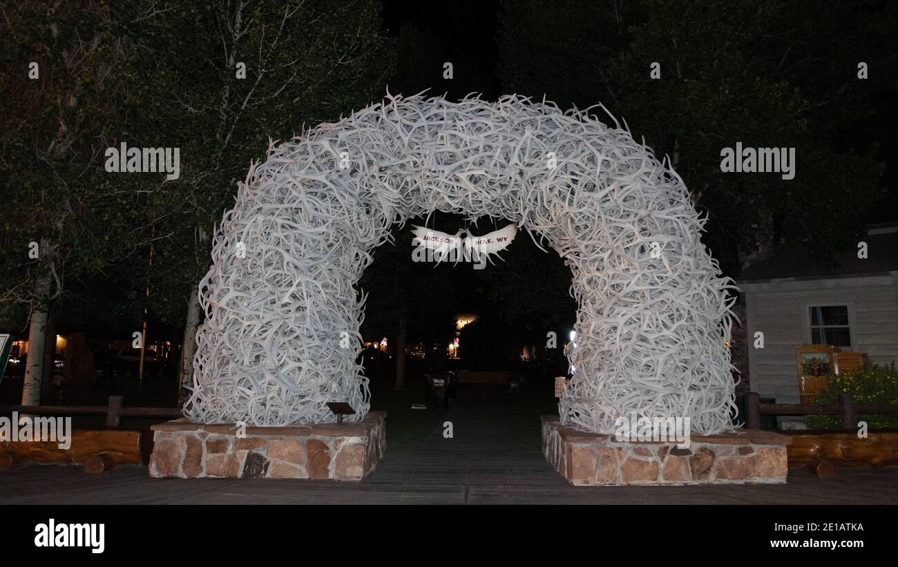 Jackson, Wyoming Stockfoto