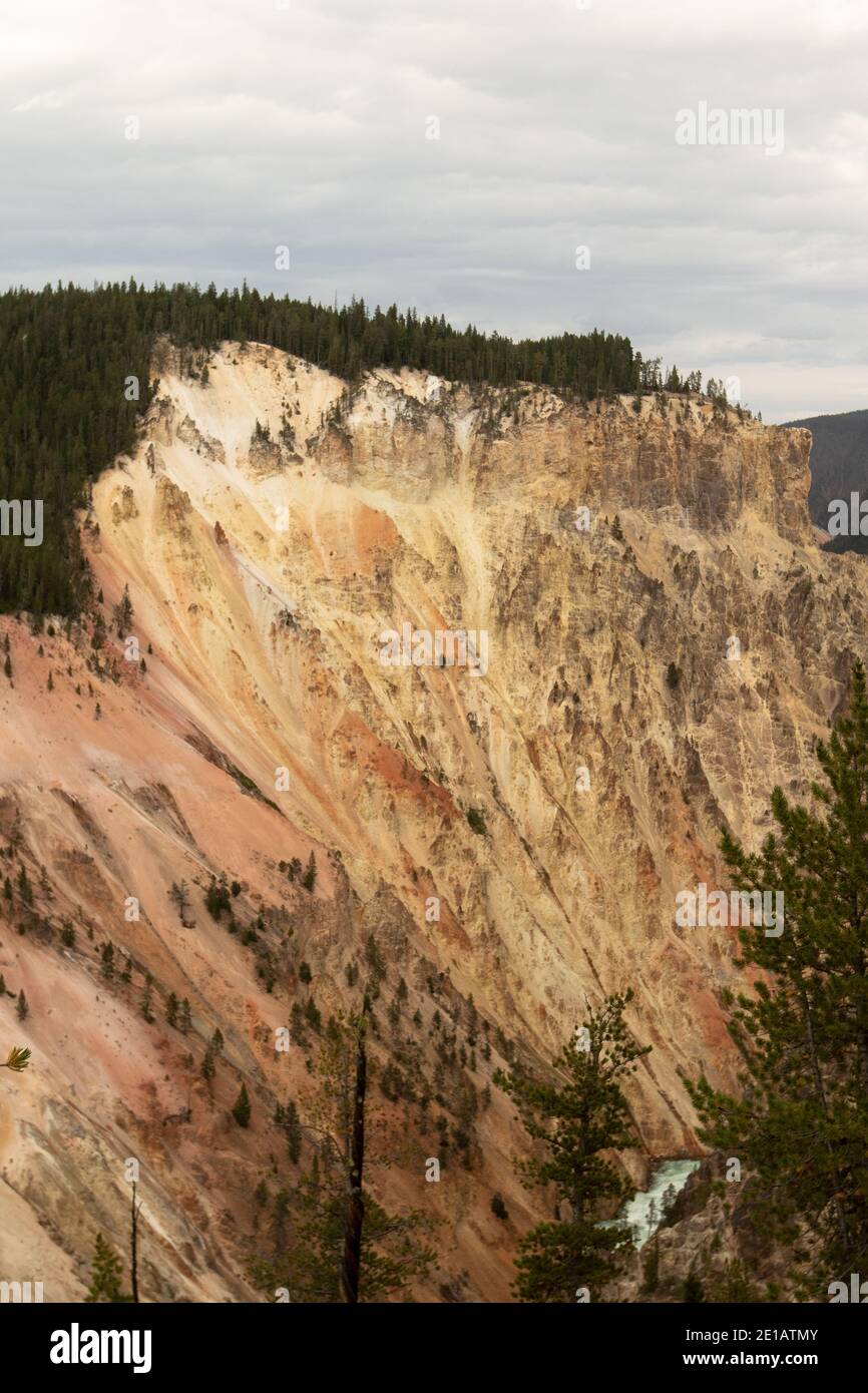 Yellowstone Landschaft Stockfoto