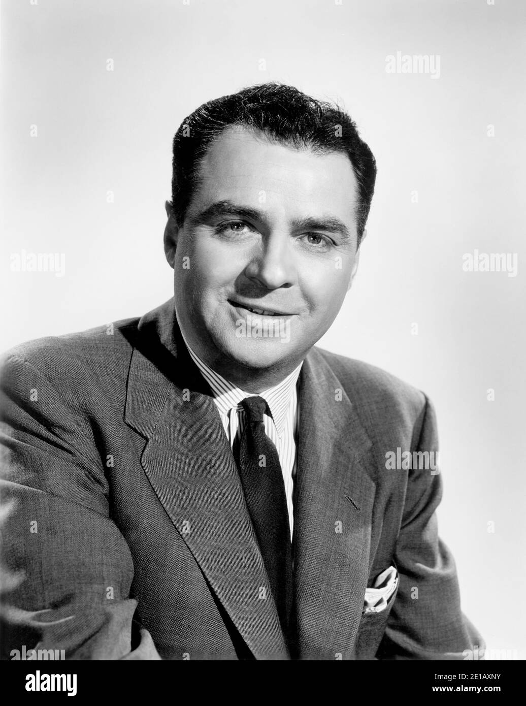 Walter Klavun, Head and Shoulders Publicity Portrait für den Film, 'IT should Happen to You', Foto von Lippman, Columbia Pictures, 1954 Stockfoto