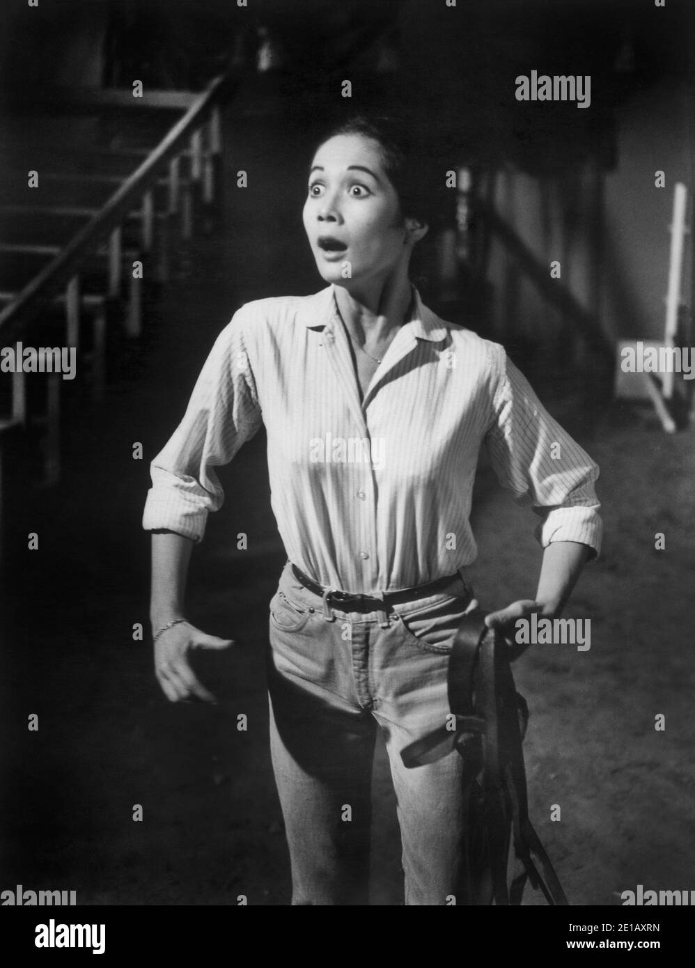 Nancy Kwan, Drehort des Films, 'The Main Attraction', MGM, 1962 Stockfoto