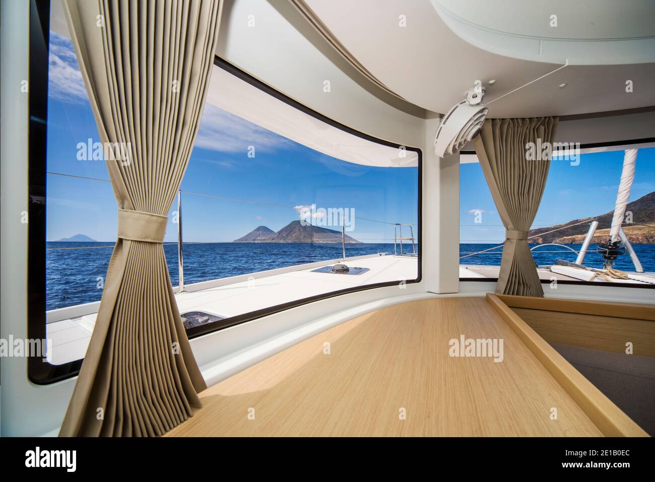Salina, Äolische Inseln (Isole Eolie), Sizilien, Italien Stockfoto
