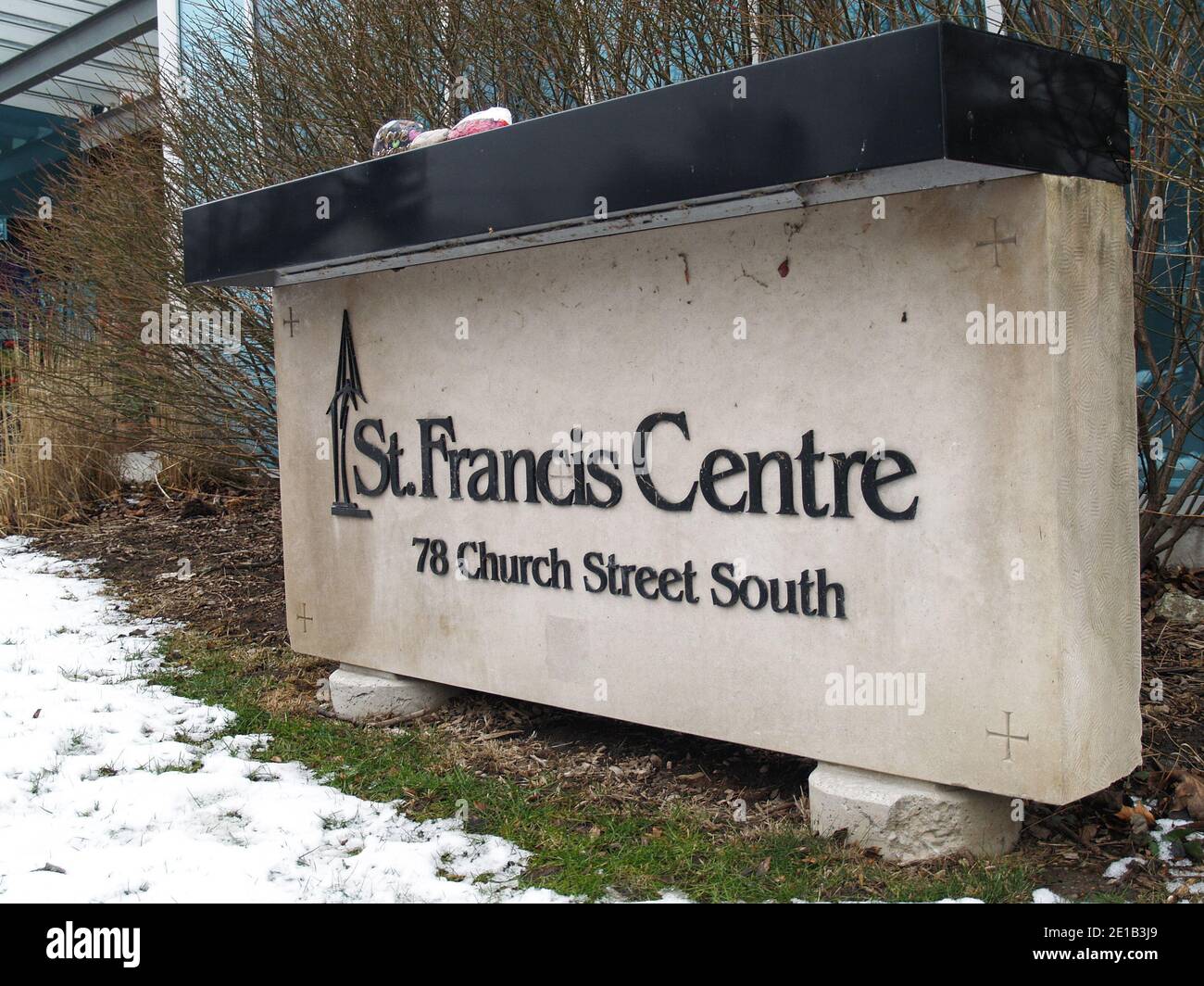 St. Francis Centre - Stadt Ajax Ontario Kanada Stockfoto