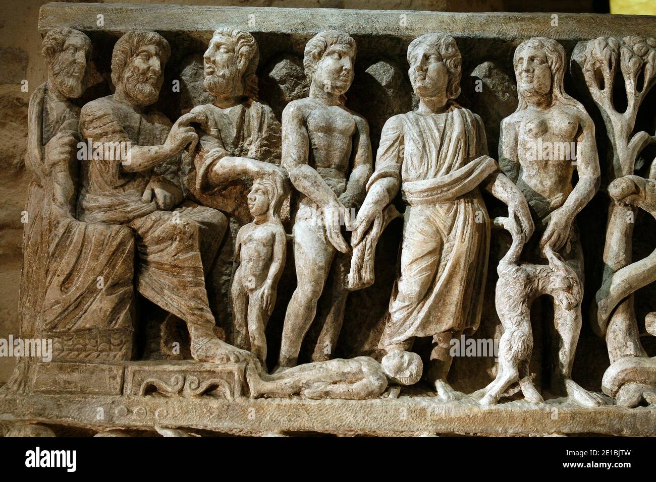 Italien Emilia Romagna Bertinoro: Interreligiöses Museum ( Museo Interreligioso ) - Genesis Stockfoto