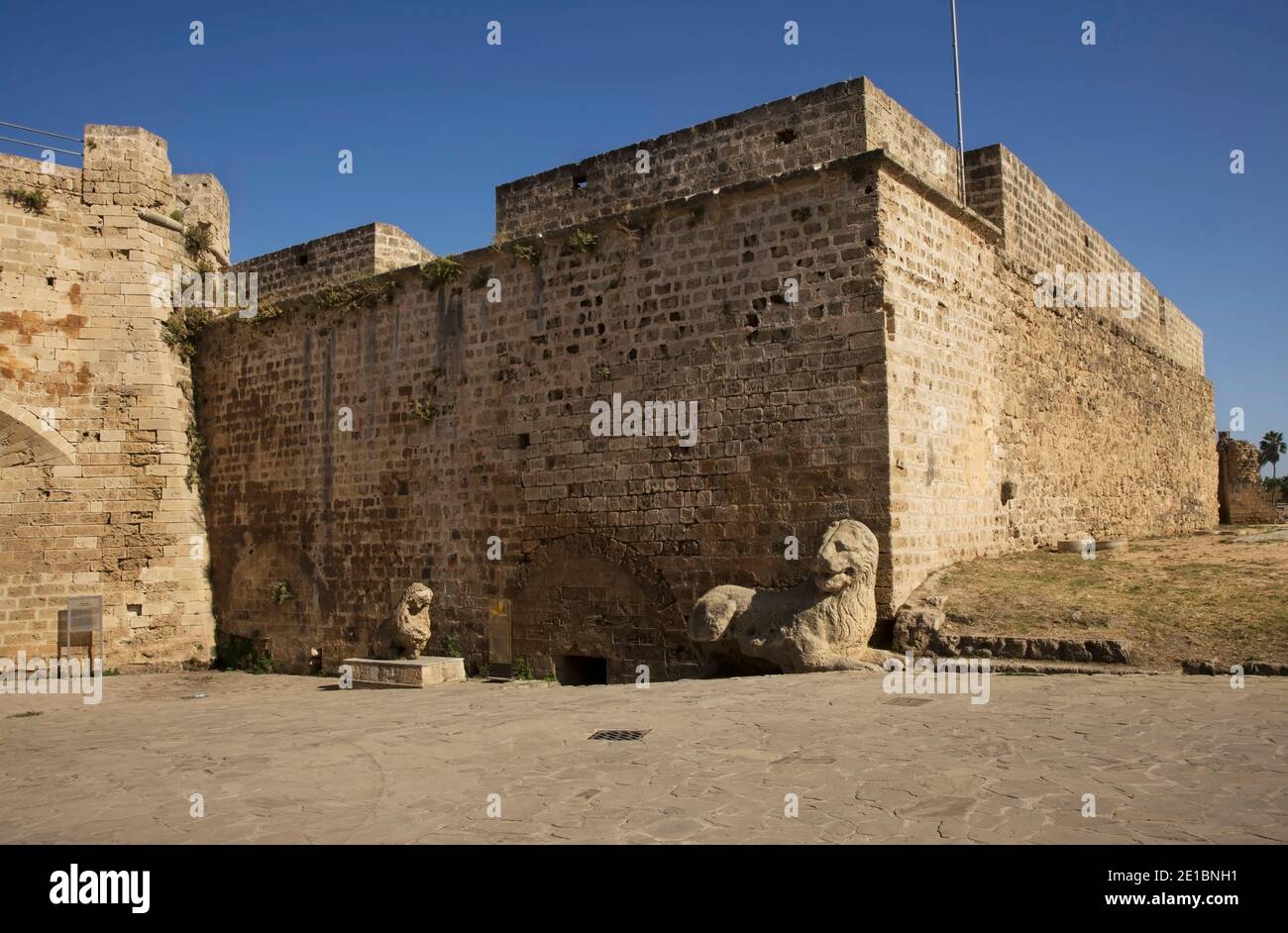 Porta del Mare - Sea Gate - Deniz Kapisi in Famagusta. Zypern Stockfoto