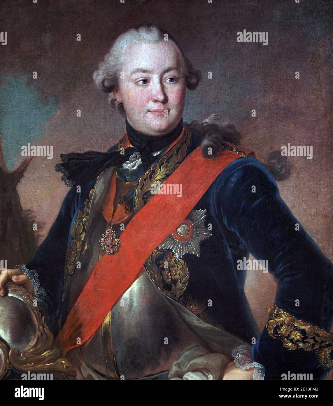 GRIGORY ORLOV (1734-1783) Favorit von Katharina der Großen Stockfoto
