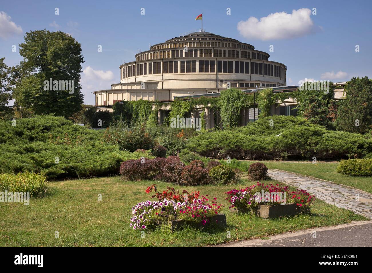 Centennial Hall in Breslau. Polen Stockfoto