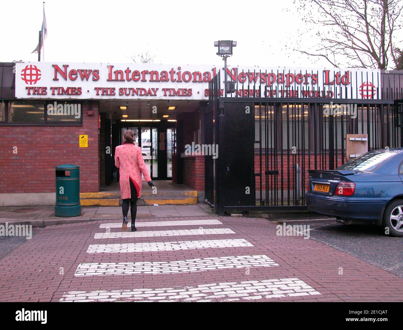 Nachrichten International Publisher of the Sun and the Times, The sunday Times, Nachrichten der Weltzeitungen Wapping London UK Stockfoto
