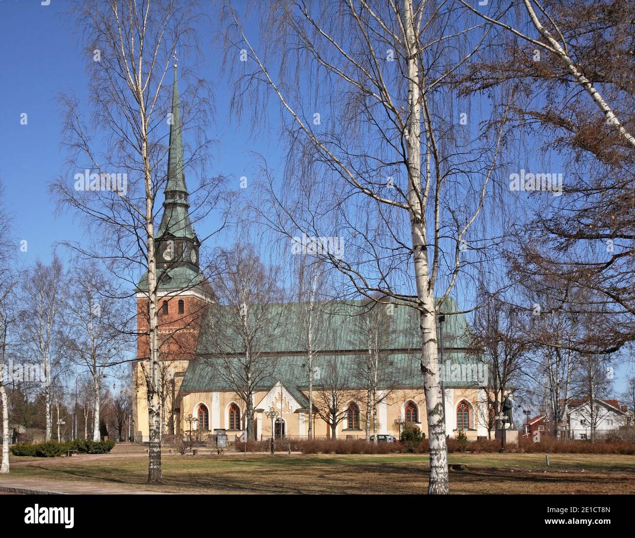 Kirche des Erzengels Michael in Mora. Schweden Stockfoto