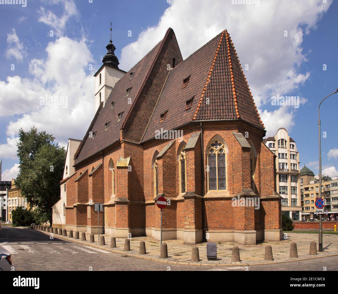 Kirche des Heiligen Christophorus in Breslau. Polen Stockfoto